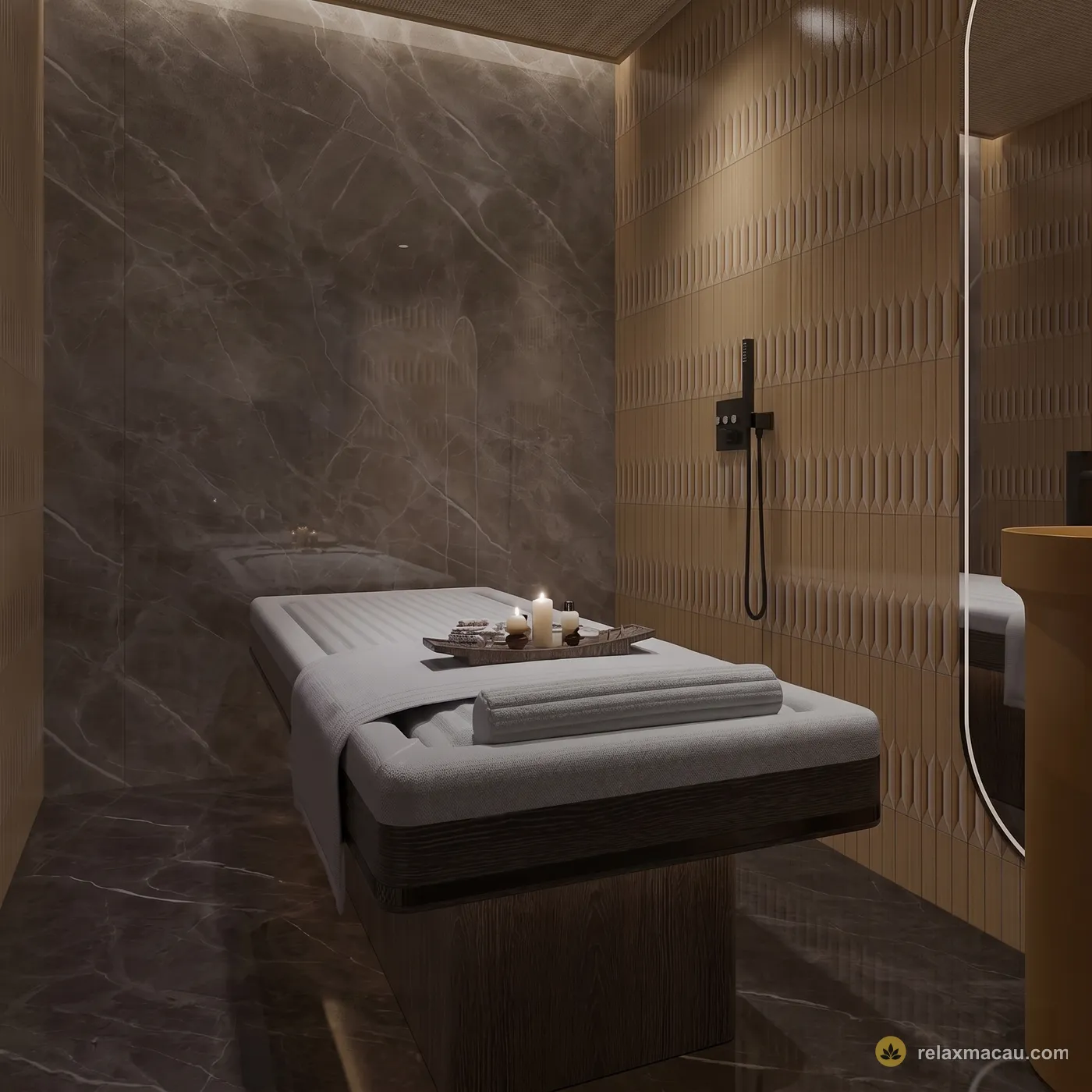 Empire Sauna private wash room