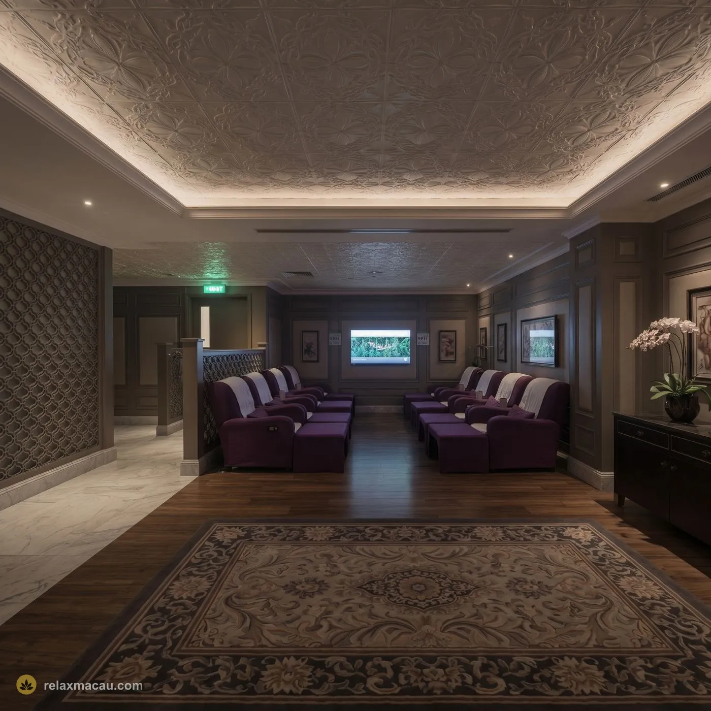 Victoria Sauna premium recliner lounge